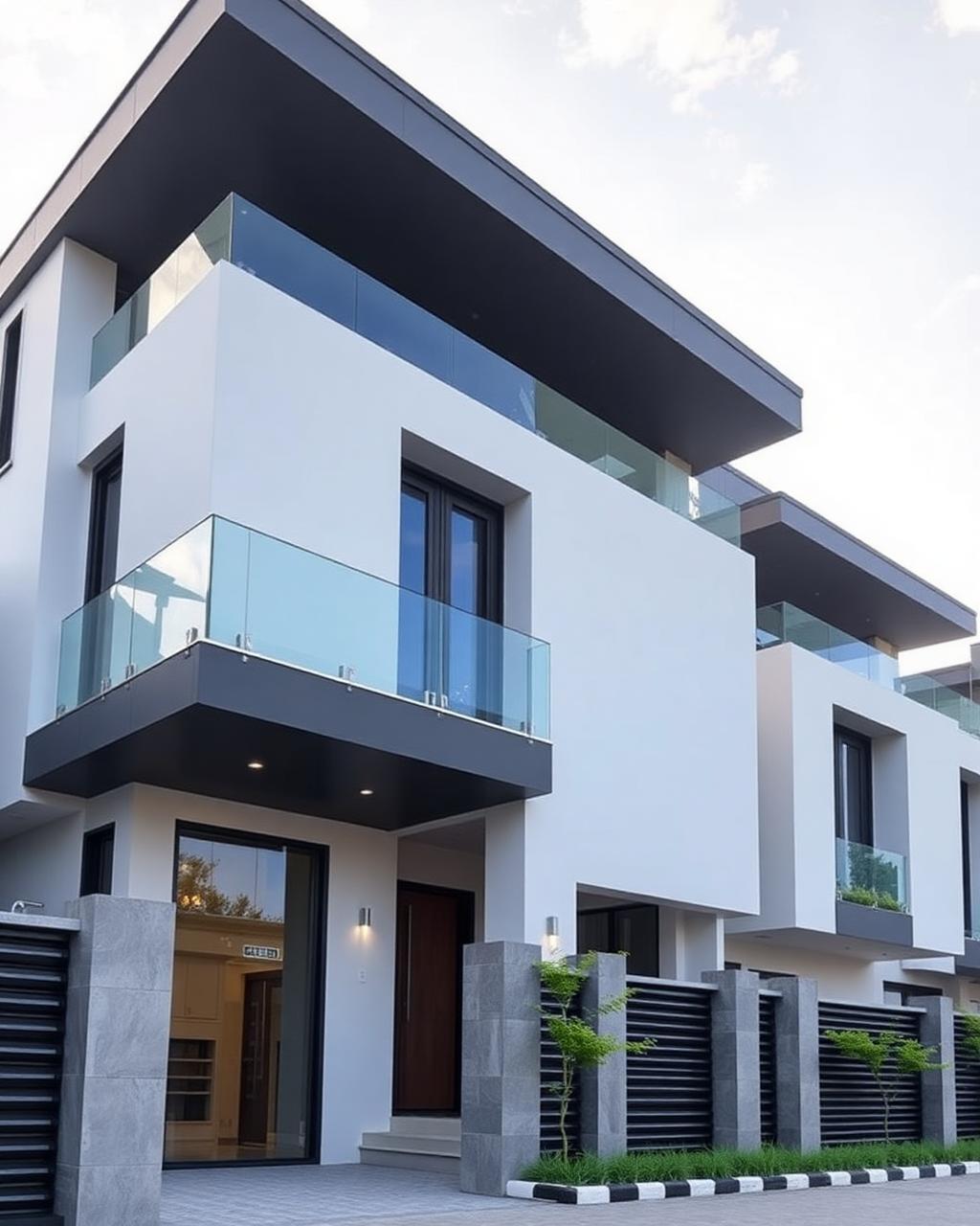 Contemporary Duplex by Edifix 360